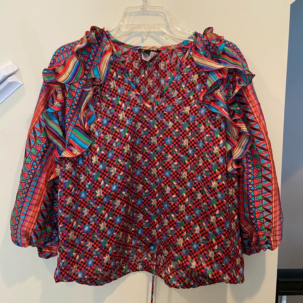 Diane Frez Blouse and Skirt